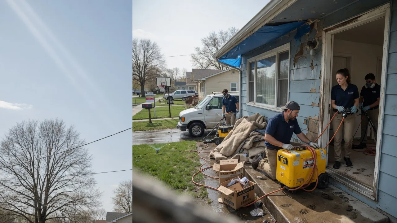 Basement Flood Cleanup in Nemo, SD near me